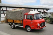 Barkas B1000-1 im N-Ostalgiemuseum Mtzow am 16.04.2011.