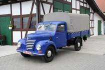 Framo V90 1/2 Pritsche gesehen im N-Ostalgiemuseum Mtzow am 16.04.2011.