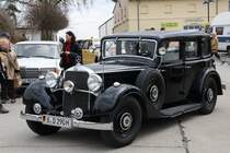 Daimler Benz 290 Typ W18 Bj. 1933 zur Saisonerffnung des N-Ostalgiemuseums in Mtzow am 13. April 2013 gesehen.