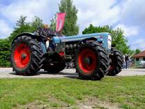 EICHER-Wotan, 6Zylinder,95PS, trifft zur Oldtimerauffahrt in Andorf ein; 130518