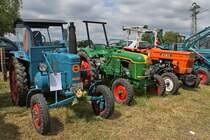 Lanz, Baujahr 1954.
1 Zylinder, 22 PS 

Treckertreff Aldekerk, 13.5.12 