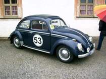 Ein VW Kfer am 3 Oktober 2007 auf Schloss Augustusburg.