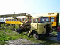 Die Reste eines W 50 ADK im SEM-Chemnitz am 26.08.07.