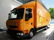 RENAULT mit Kastenaufbau, im Einsatz f�r ein Franz�sisches Fracht-Unternehmen; 130607