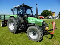 Deutz-Fahr AgroXtra 4.17, Allradschlepper mit 4-Zyl.Diesel, 4017ccm und 75PS, wurde gebaut von 1990-96, Juni 2013