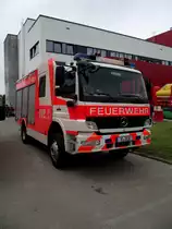 Mercedes Benz Atego HLF der Berufsfeuerwehr Frankfurt am 15.06.13 beim Tag der Offenen T�r
