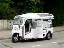 E-Tuk Tuk unterwegs am ETF 2013 in Nidau am 15.06.2013