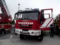 IVECO/Magirus HLF steht am 15.06.13 in Frankfurt beim Tag der Offenen T�r 