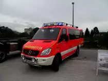 Mercedes Benz Sprinter der Flughafenfeuerwehr Frankfurt am 15.06.13 beim Tag der Offenen T�r 