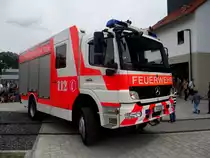 Mercedes Benz Atego HLF der Berufsfeuerwehr Frankfurt am 15.06.13 beim Tag der Offenen T�r 