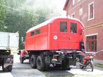 Dieser G 5 stand am 24.06.07 im Bahnhof Schnheide Sd.