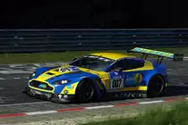 Aston Martin Vantage GT3 mit der Startnummer 007 am 17.05.1013 beim 24h Rennen N�rburgring.