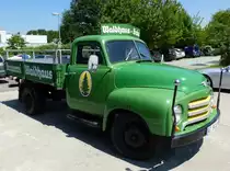 Opel Blitz, Baujahr 1959, 4-Zyl.Otto-Motor mit 2473ccm und 62PS, Nutzlast 1,7t, Tachostand 310.000Km, Juni 2013