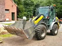 Kramer Allrad mit Drottschaufel am 22.06.2013 bei Alt Treckerfreunde  Gl�h Vor 1987 in Vennikel.