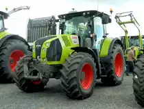 Claas Arion 620 ausgestellt am  Tag der offenen T�r  anl. Neuer�ffnung der CLAAS-Niederlassung in H�nfeld-Michelsrombach, Juni 2013