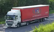 DAF-Sattelzug aufgenommen am 13.6.13 auf der A67 bei Gro� Gerau.