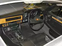 Innenraum eines Jaguar XJSC. Foto: Essen Motor Show, Dezember, 2012.