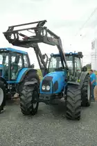 Landini Powerfarm 95 steht zum Verkauf am  Tag der offenen T�r  anl. Neuer�ffnung der CLAAS-Niederlassung in H�nfeld-Michelsrombach, Juni 2013
