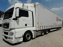 MAN TGX18.400 mit DB-SCHENKER Auflieger; 130607