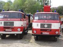 IFA W50L/ DL und IFA W50LA/LF beim Nutzfahrzeugtreffen in Werdau