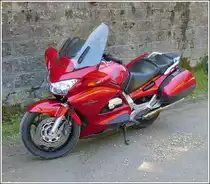 Sch�nes Honda Mottorrad, Pan European, gesehen am 02.06.2013.