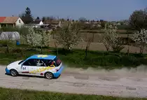 Suzuki Swift w�hrend des Rallye Sprint am 21.04.2013.