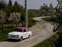 Kleiner Trabant, gro�er Rauch! Rallye Sprint am 21.04.2013.