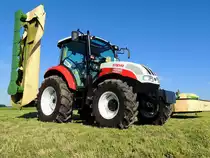 STEYR 4085 Kompakt_ecotech bringt eine Leistung von rd. 86PS; 130613