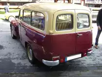 Heckansicht eines Volvo P 210. 1960 - 1969. Oldtimertreffen Kokerei Zollverein am 02.06.2013.