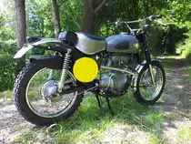 AWO Scrambler Bj. 2013, optisch an AWO GS angelehnt. Basis AWO Sport Bj. 1960. Aufgenommen im Juni 2013. Simson Scrambler, Cross AWO, Enduro AWO