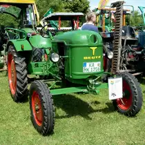 Deutz gesehen bei der Oldtimerausstellung in Karlsdorf-Neuthard im Juni 2013