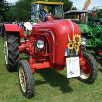 Porsche Standard, gesehen bei der Oldtimerausstellung in Karlsdorf-Neuthard im Juni 2013