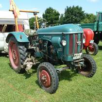 Hanomag R 217 E, gesehen bei der Oldtimerausstellung in Karlsdorf-Neuthard im Juni 2013