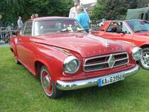 Borgward steht auf dem Ausstellungsgel�nde beim Sommerfest in Karlsdorf-Neuthart, Juni 2013