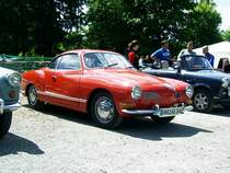 Karmann Ghia in Scheibenberg im Sommer 2006.
