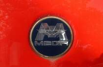 Mega, franz�sische Automarke seit 1992, baut Elektro-Fahrzeuge, Juli 2013