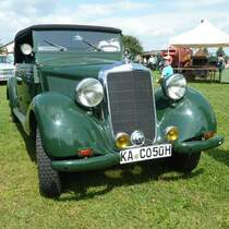 MB W 136 Cabrio pr�sentiert beim Sommerfest in Karlsdorf-Neuthart, Juni 2013
