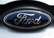 Ford (-pflaume), Henry Ford gr�ndete 1903 die US-amerikanische Firma in Detroit, Juli 2013