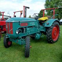 Hanomag Perfekt ist anl. des Sommerfestes in Karlsdorf-Neuthart ausgestellt, Juni 2013