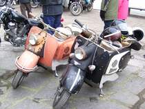 Zwei mal IWL Berliner Roller beim Wintertreffen 
Anfang Januar 2008 auf Schloss Augustusbuerg.