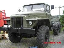 Ural, abgestellt am Autohof Quirla an der A 4, 21.06.08