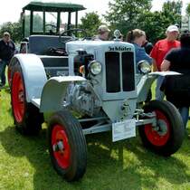 Schl�ter DS 15 H , 17 PS, steht beim Sommerfest in Karlsdorf-Neuthart, Juni 2013
