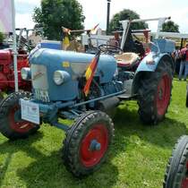 Eicher EM 200 steht bei der Oldtimerausstellung in Karlsdorf-Neuthart, Juni 2013