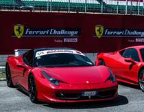 Ferrari 458 Italia beim Ferrari Treffen am 29.06.2012 (Hungaroring).
