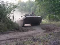 BMP ohne Turmvariante, beim 7. Internatinalen Ostblock Fahrzeugtreffen in Ptnitz am 04.07.2008 