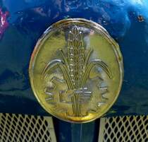 Fordson, K�hleremblem der 1917 gegr�ndeten Traktorenfirma von Ford/USA, Juli 2013