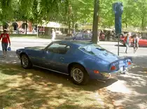 Pontiac Firebird Formula 400 1973, 6,6 liter V8 auf dem
Oldtimertreffen in Ahrensburg 2008.