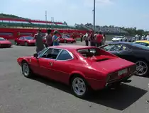Ferrari Dino 308 GT4 2+2 R�ckansicht, Parkplatz Hungaroring am 29.06.2012