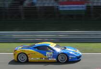 Ferrari 458 Italia in der Superstars Series. Aufnahmezeit: 29.06.2012.