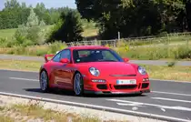 Porsche GT3 997 bei Weidhausen am 21.07.2013.